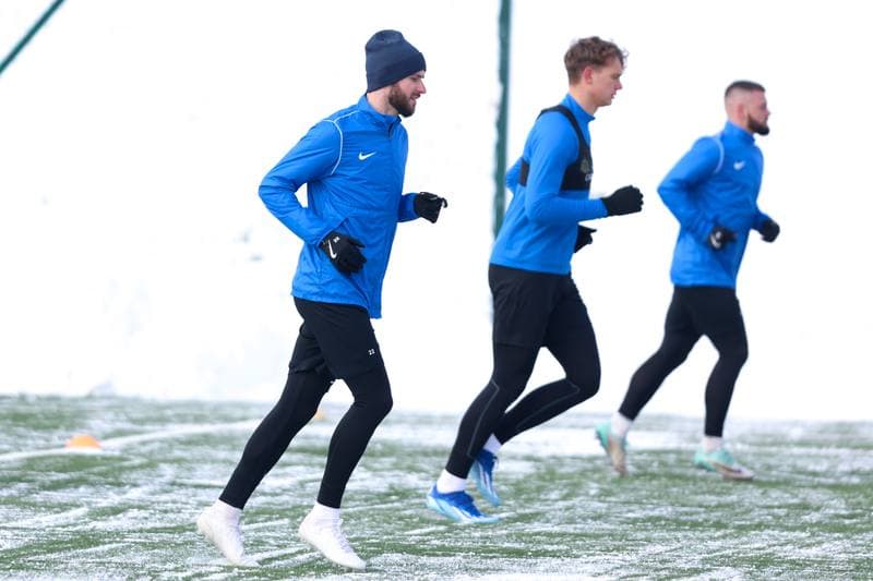 Football. Ruch Chorzow. Training. 08.01.2024