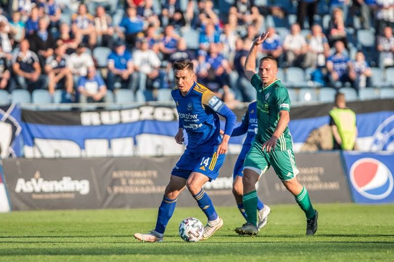 Football. III Liga. Ruch Chorzow - Miedz II Legnica. 02.06.2021