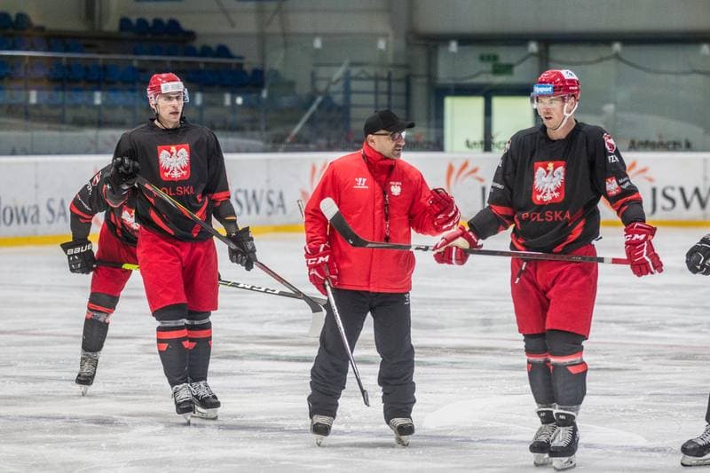Ice Hockey. Poland national team. Training. 11.05.2021