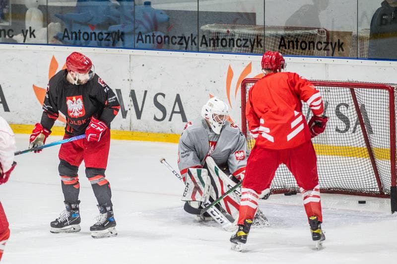 Ice Hockey. Poland national team. Training. 12.05.2021