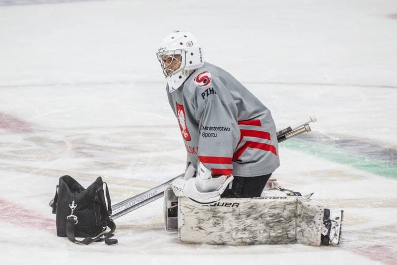 Ice Hockey. Poland national team. Training. 12.05.2021