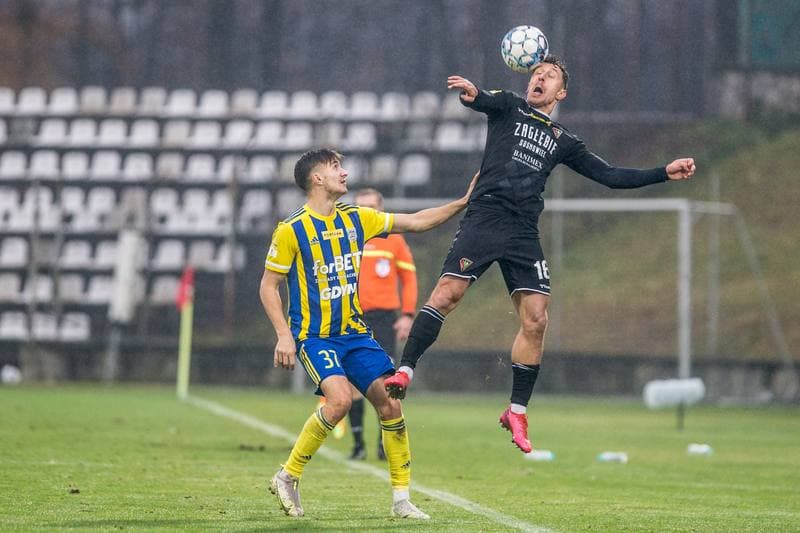 Football. Fortuna I Liga. Zaglebie Sosnowiec - Arka Gdynia. 20.11.2021