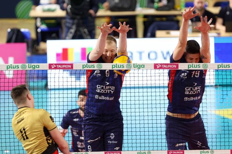 Volleyball. PlusLiga. GKS Katowice - Grupa Azoty ZAKSA Kedzierzyn-Kozle. 10.02.2024