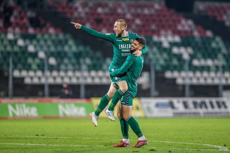 Football. Fortuna I Liga. Zaglebie Sosnowiec - Chrobry Glogow. 24.11.2021