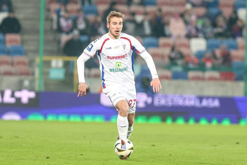 Football. PKO BP Ekstraklasa. Gornik Zabrze - Cracovia Krakow. 28.02.2025