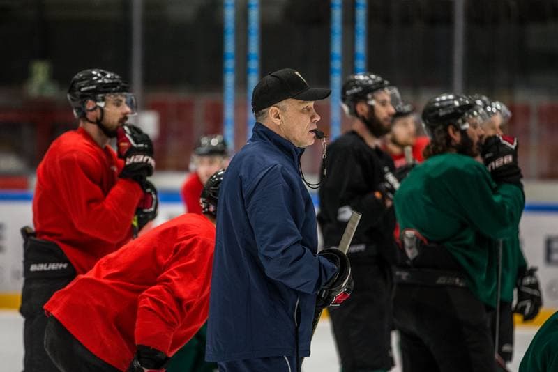 Ice Hockey. GKS Tychy. Training. 05.01.2022