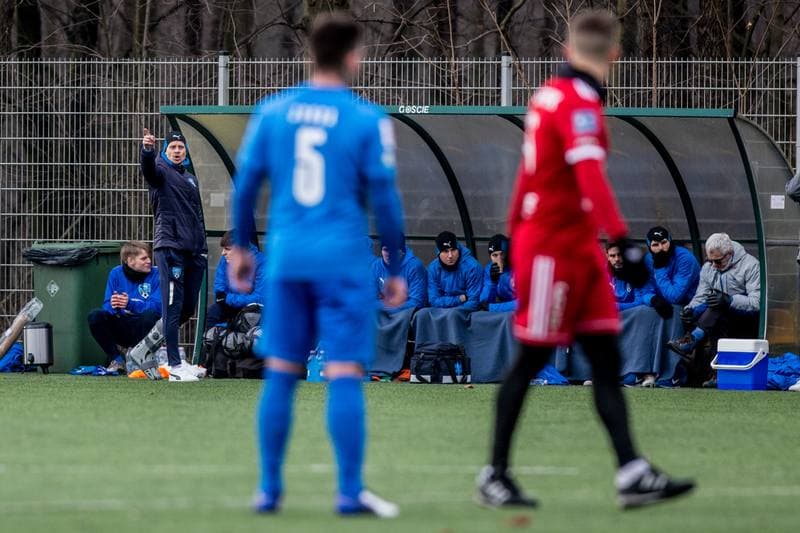 Football. Sparing. Piast Gliwice - LKS Goczalkowice Zdroj. 15.01.2022