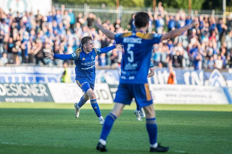 Football. III Liga. Ruch Chorzow - Miedz II Legnica. 02.06.2021