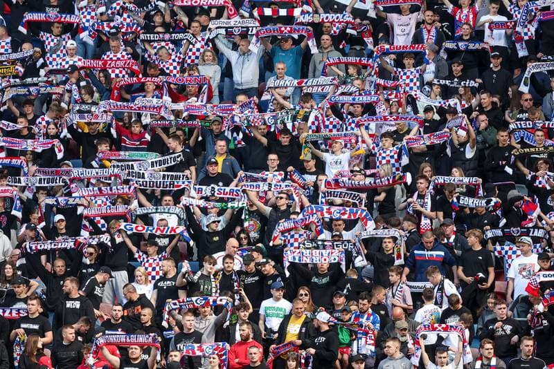 Football. PKO BP Ekstraklasa. Gornik Zabrze - Widzew Lodz. 27.04.2025