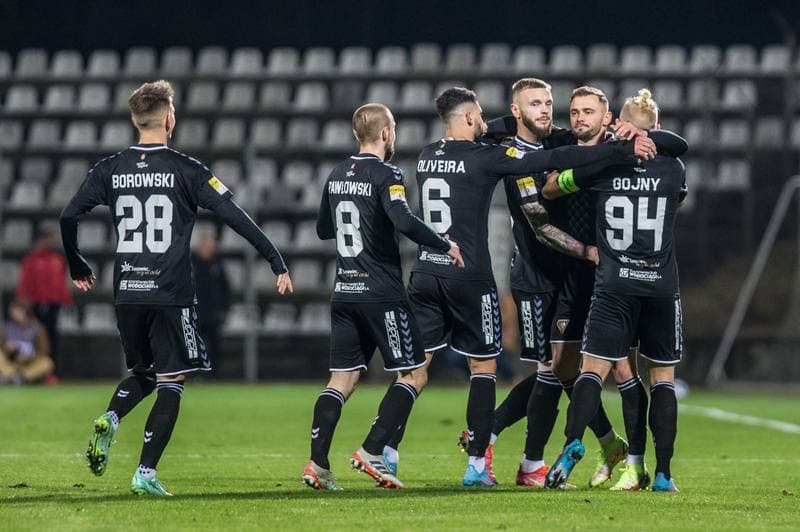 Football. Fortuna I Liga. Zaglebie Sosnowiec - Odra Opole. 25.02.2022