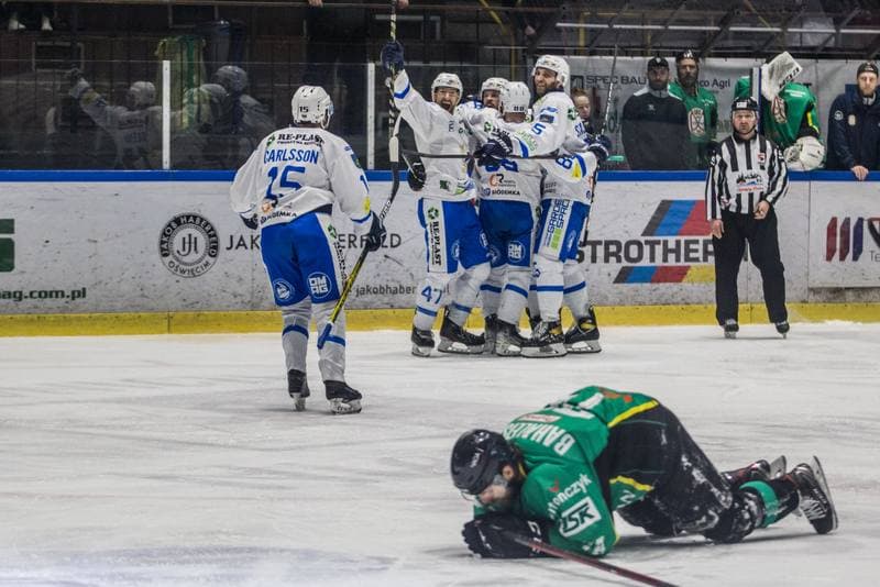 Ice Hockey. PHL. Re-Plast Unia Oswiecim - JKH GKS Jastrzebie. 27.03.2022