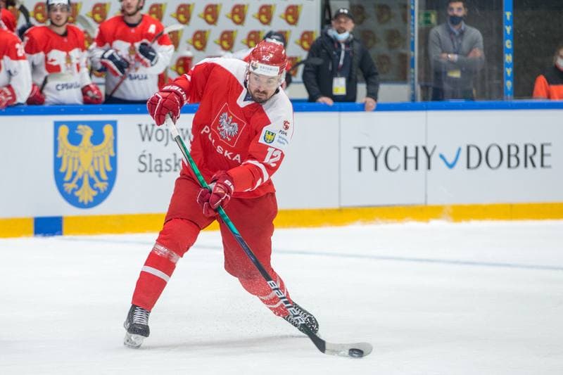Ice Hockey. World Championship Division 1 Group B. Serbia - Poland. 29.04.2022