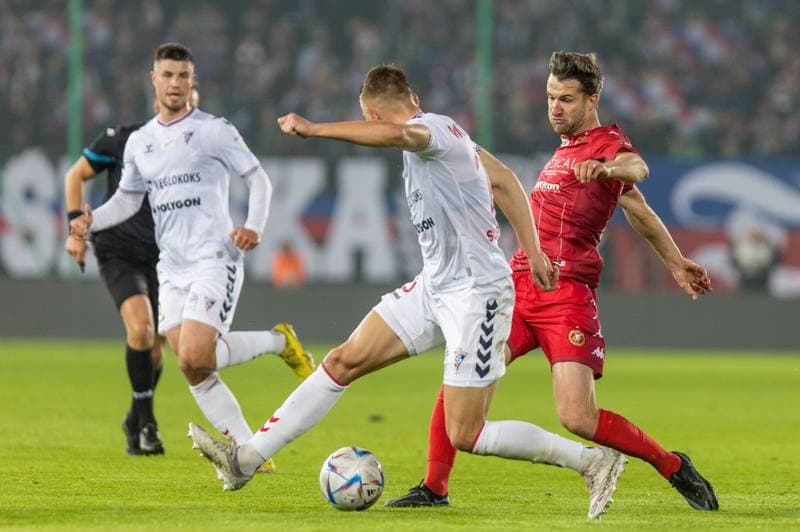 Football. PKO BP Ekstraklasa. Gornik Zabrze - Widzew Lodz. 28.10.2022