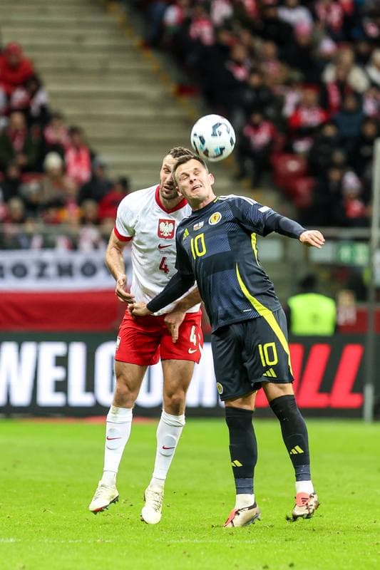 Football. UEFA Nations League. Poland - Scotland. 18.11.2024