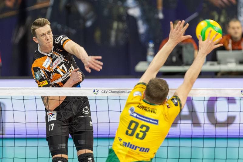 Volleyball. CEV Champions League. Aluron CMC Warta Zawiercie - Berlin Recycling Volleys. 30.11.2022