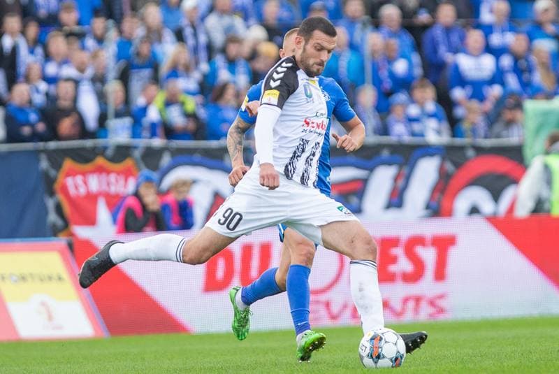 Football. Fortuna I Liga. Ruch Chorzow - Sandecja Nowy Sacz. 02.10.2022