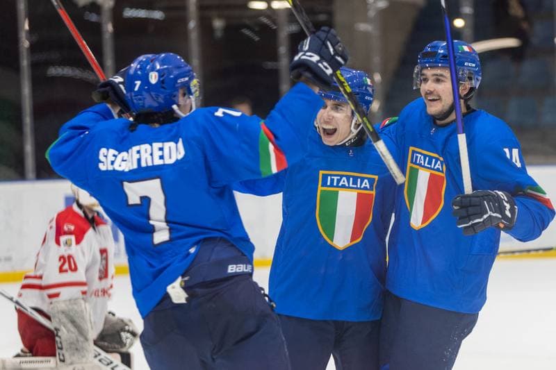 Ice Hockey. U20 World Championship Division 1B. Ukraine - Poland. 16.12.2022