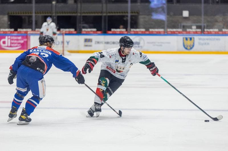 Ice Hockey. Polska Hokej Liga. GKS Tychy - Marma Ciarko STS Sanok. 04.11.2022