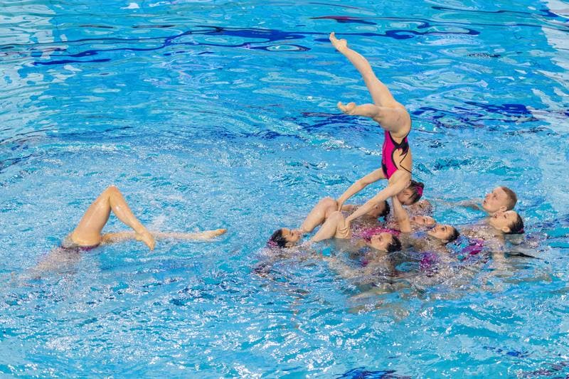 Artistic Swimming. European Games 2023. Team Free Routine Combination. 23.06.2023