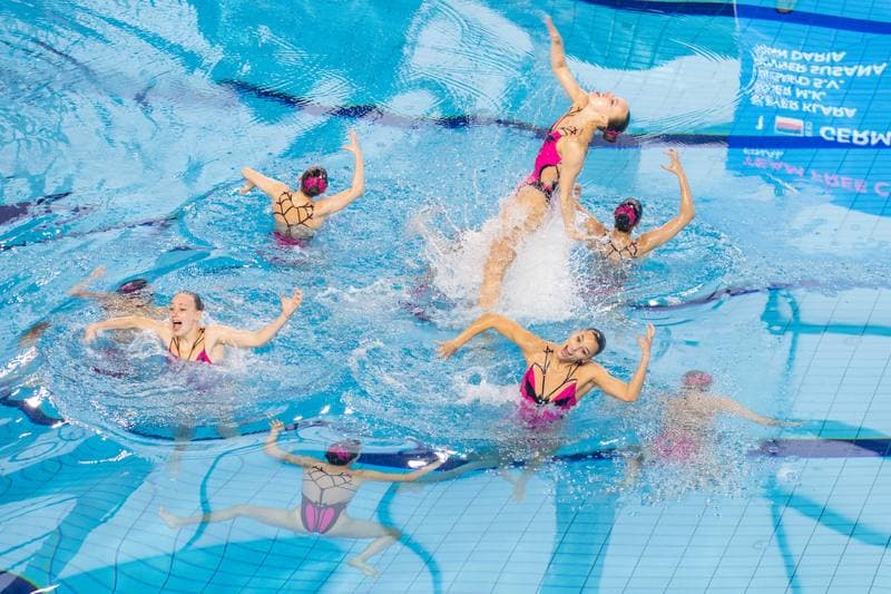 Artistic Swimming. European Games 2023. Team Free Routine Combination. 23.06.2023