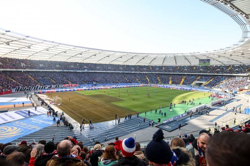 Football. Betclic I Liga. Ruch Chorzow - Wisla Krakow. 22.02.2025