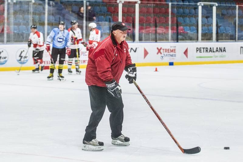 Ice Hockey. Hokejowa Reprezentacja Artystow Polskich. Training. 24.09.2021