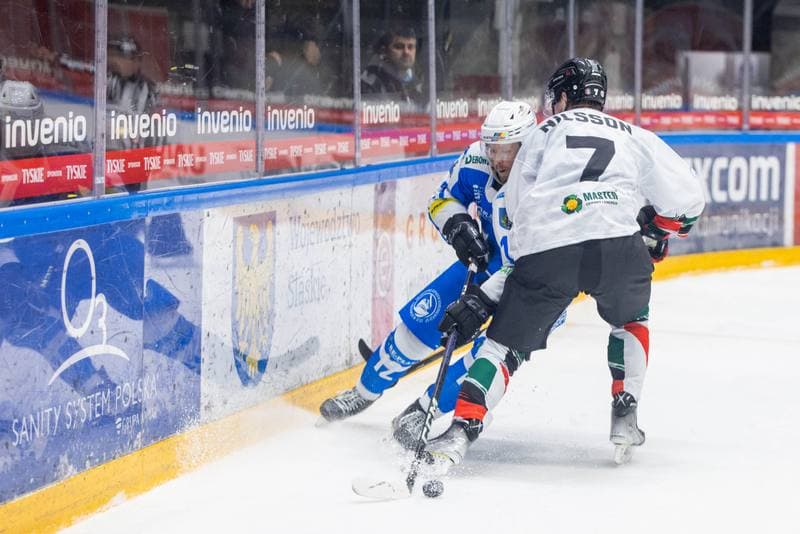 Ice Hockey. Polska Hokej Liga. GKS Tychy - Re-Plast Unia Oswiecim. 23.11.2022
