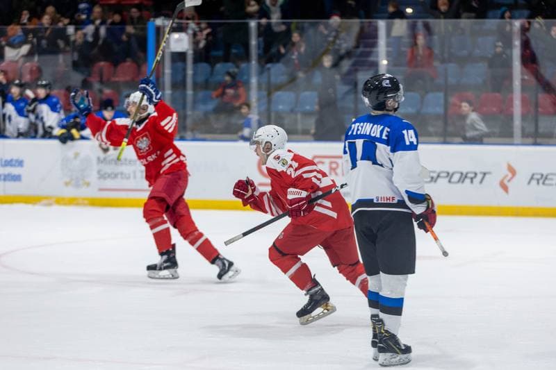 Ice Hockey. U20 World Championship Division 1B. Poland - Estonia. 11.12.2022