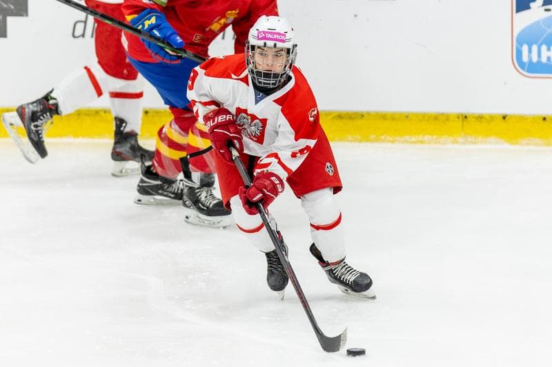 Ice Hockey. Women's U18 World Championship Division 1B. Poland - Spain. 13.01.2023