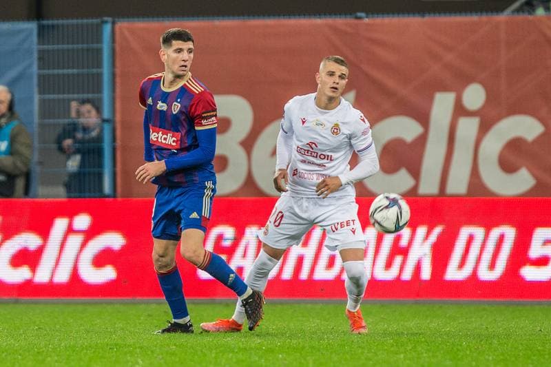 Football. PKO BP Ekstraklasa. Piast Gliwice - Wisla Krakow. 01.10.2021