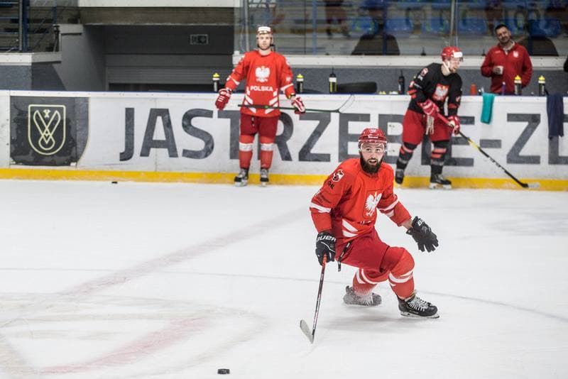 Ice Hockey. Poland national team. Training. 02.05.2021