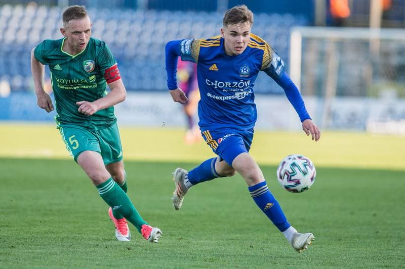 Football. III Liga. Ruch Chorzow - Miedz II Legnica. 02.06.2021