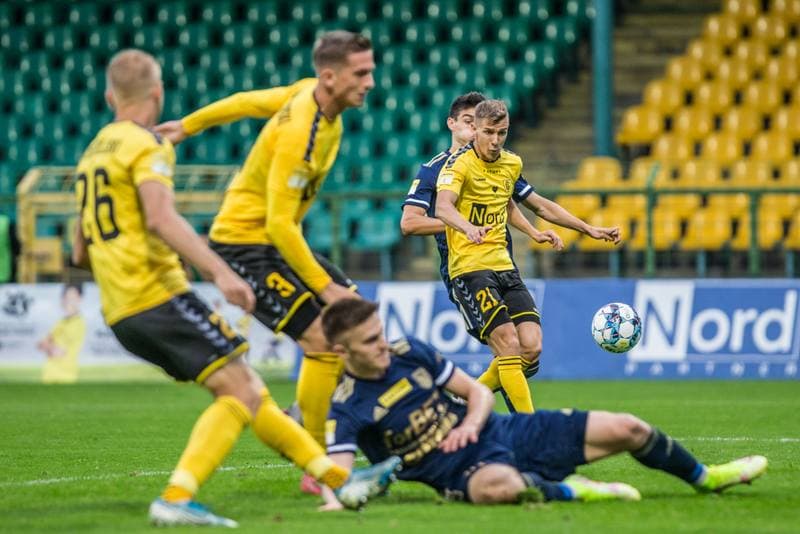 Football. Fortuna I Liga. GKS Katowice - Arka Gdynia. 16.09.2021