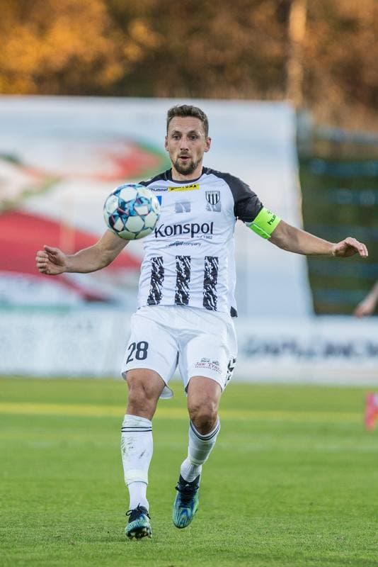 Football. Fortuna I Liga. Sandecja Nowy Sacz - Zaglebie Sosnowiec. 31.10.2021