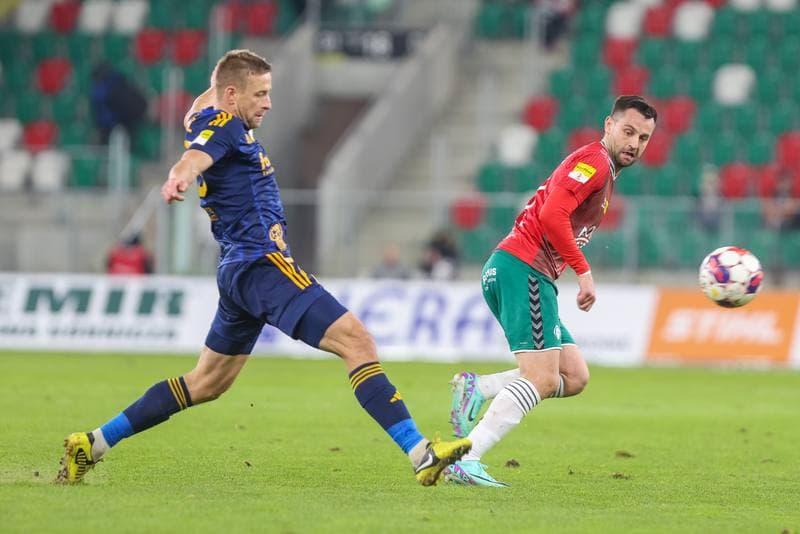 Football. Fortuna I Liga. Zaglebie Sosnowiec - Arka Gdynia. 12.11.2023
