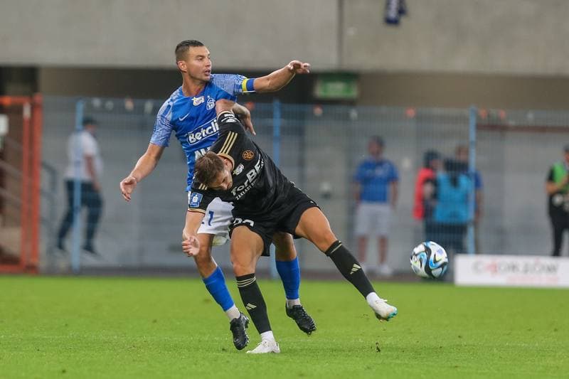 Football. PKO BP Ekstraklasa. Ruch Chorzow - LKS Lodz. 28.07.2023