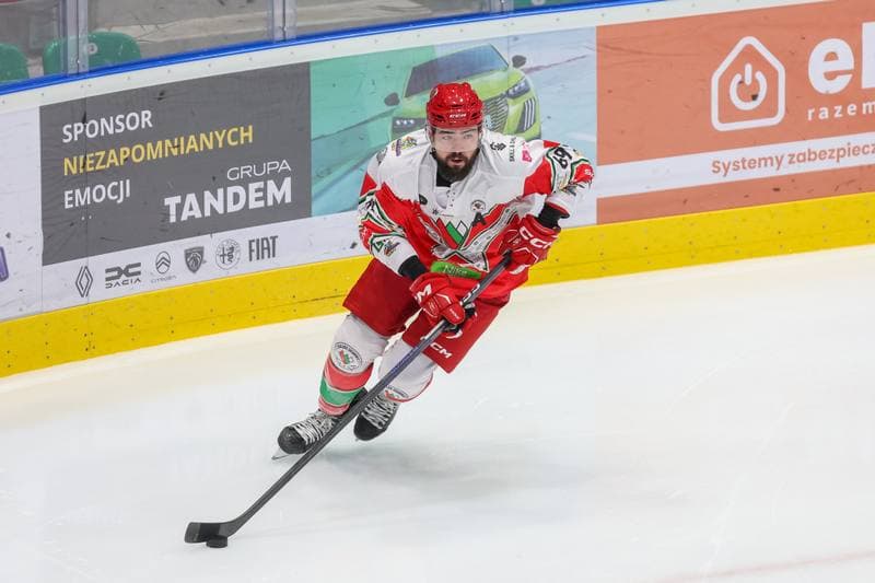 Ice Hockey. Tauron Hokej Liga. Zaglebie Sosnowiec - Comarch Cracovia. 19.11.2023