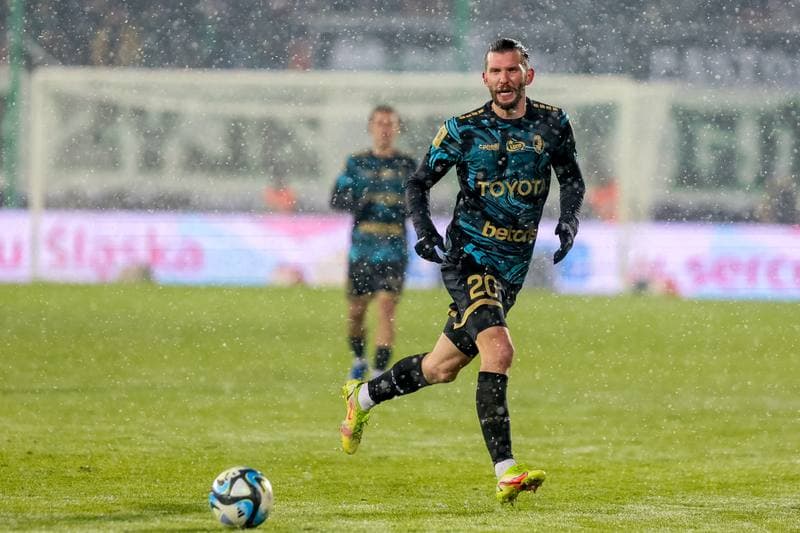 Football. PKO BP Ekstraklasa. Gornik Zabrze - Pogon Szczecin. 01.12.2023