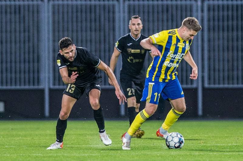 Football. Fortuna I Liga. GKS 1962 Jastrzebie - Arka Gdynia. 04.10.2021