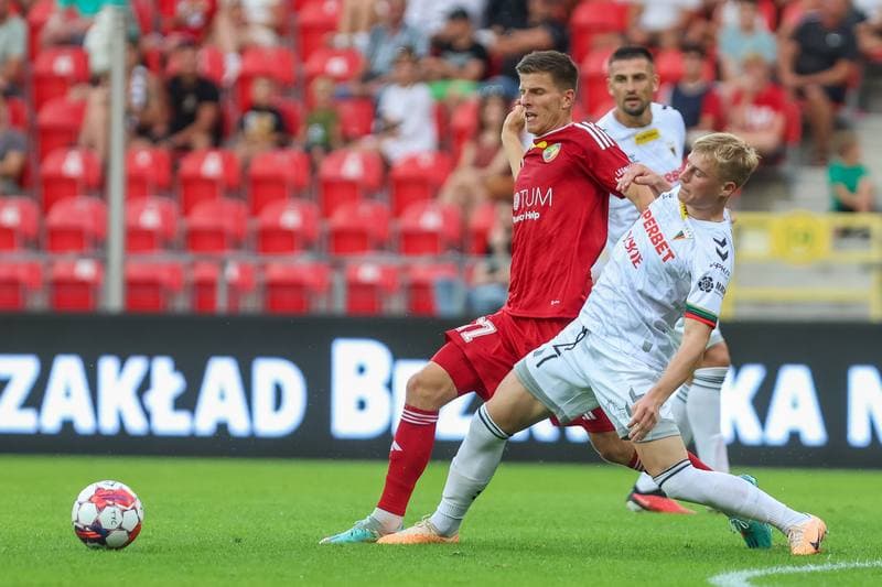 Football. Fortuna I Liga. GKS Tychy - Miedz Legnica. 25.08.2023