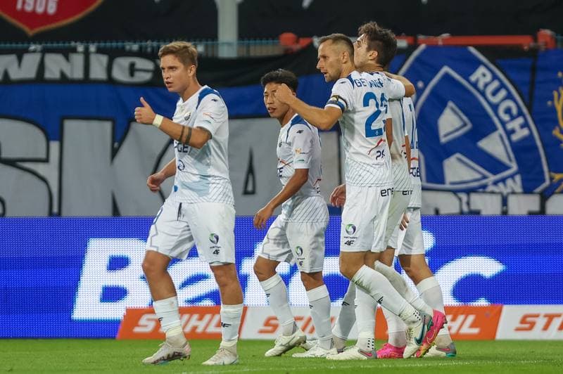 Football. PKO BP Ekstraklasa. Ruch Chorzow - Stal Mielec. 01.09.2023
