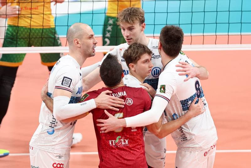 Volleyball. CEV Cup. Aluron CMC Warta Zawiercie - Allianz Milano. 10.01.2024