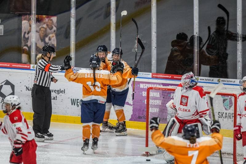 Ice Hockey. Olympic Women's Ice Hockey Pre-Qualification. Poland - Netherlands. 10.10.2021