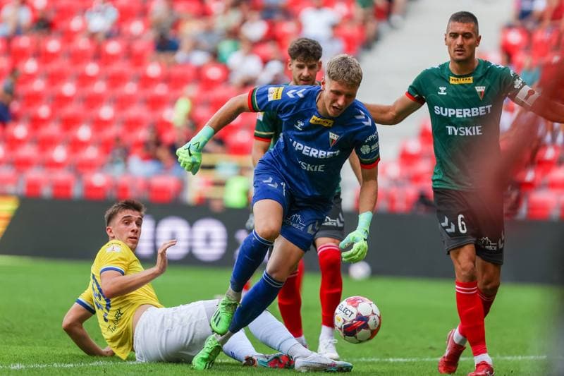 Football. Fortuna I Liga. GKS Tychy - Motor Lublin. 17.09.2023