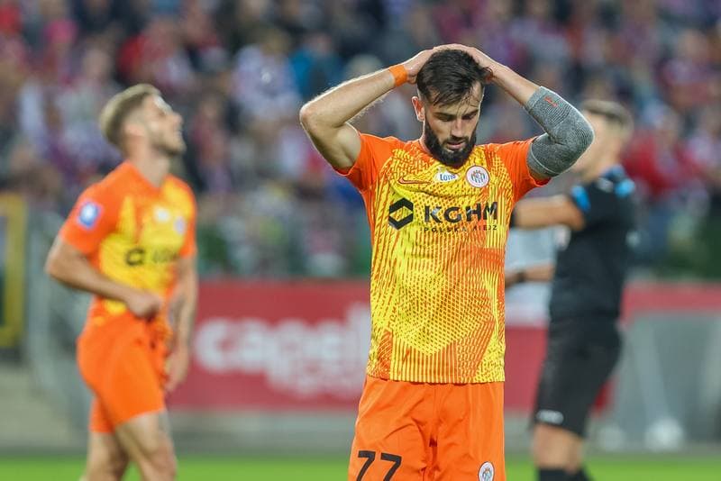 Football. PKO BP Ekstraklasa. Gornik Zabrze - Zaglebie Lubin. 02.10.2023
