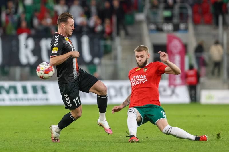 Football. Fortuna I Liga. Zaglebie Sosnowiec - Polonia Warszawa. 08.10.2023