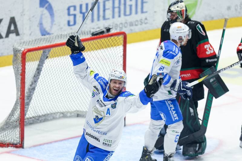 Ice Hockey. Tauron Hokej Liga. Re-Plast Unia Oswiecim - GKS Tychy. 24.03.2024
