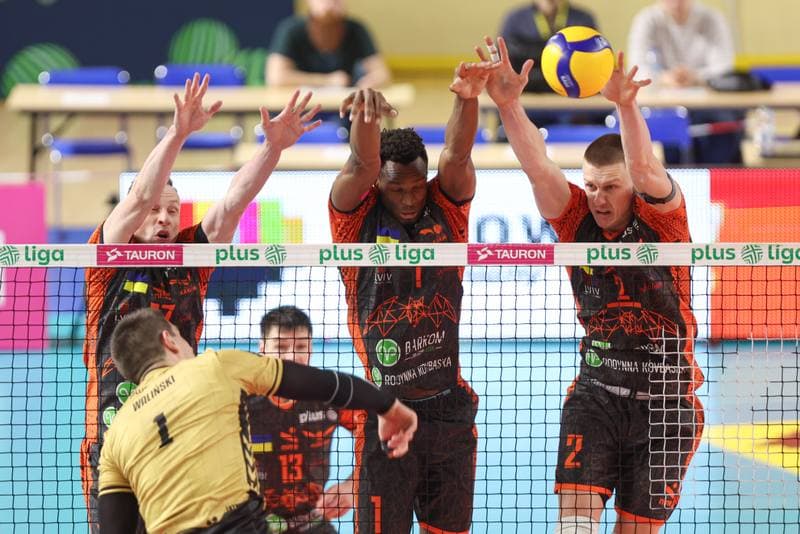 Volleyball. PlusLiga. GKS Katowice - Barkom Kazany Lwow. 28.03.2024