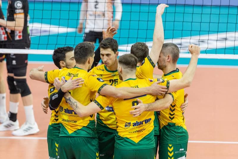 Volleyball. CEV Champions League. Aluron CMC Warta Zawiercie - Berlin Recycling Volleys. 30.11.2022