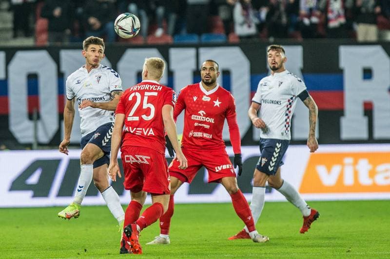 Football. PKO BP Ekstraklasa. Gornik Zabrze - Wisla Krakow. 16.10.2021